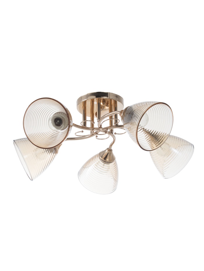 Люстра 13211/5, 5хE27, 40 Вт, золото - Фото 1