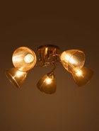 Люстра 13211/5, 5хE27, 40 Вт, золото  (артикул 10975987)  большой выбор товаров оптом и в розницу по низким ценам с доставкой