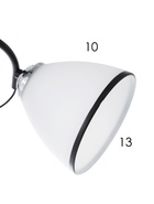 Люстра 20137/5, 5хE27, 60 Вт, чёрный/белый  (артикул 10975989)  большой выбор товаров оптом и в розницу по низким ценам с доставкой