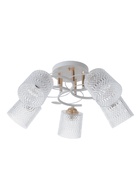 Люстра 20140/5, 3хE27, 60 Вт, белый/золото  (артикул 10975991)  большой выбор товаров оптом и в розницу по низким ценам с доставкой