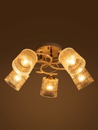 Люстра 20140/5, 3хE27, 60 Вт, белый/золото  (артикул 10975991)  большой выбор товаров оптом и в розницу по низким ценам с доставкой