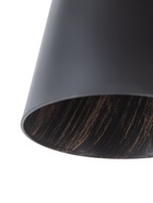 Светильник подвесной 30136/3, 3хE27, 40 Вт, чёрный - фото 68181059