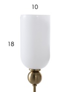 Бра G11064/1w, 1хE14, 60 Вт, медный/белый  (артикул 10975996)  большой выбор товаров оптом и в розницу по низким ценам с доставкой