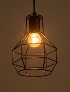 Светильник подвесной G71019/1, 1хE27, 40 Вт, чёрный - Фото 4