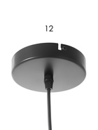 Светильник подвесной G71158/1, 1хE27, 40 Вт, чёрный - Фото 5