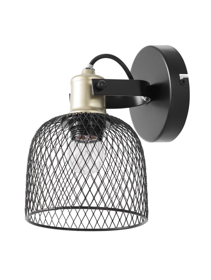 Бра G71158/1w, 1хE27, 40Вт, чёрный