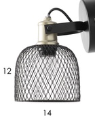 Бра G71158/1w, 1хE27, 40 Вт, чёрный  (артикул 10976005)  большой выбор товаров оптом и в розницу по низким ценам с доставкой