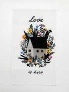 Подарочный набор «Весенний паттерн»: крем-мёд 120 г, травяной чай, полотенце  (артикул 10936782)  большой выбор товаров оптом и в розницу по низким ценам с доставкой