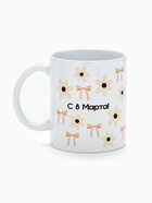 Кружка керамическая «С 8 марта! Бантики», 320 мл - Фото 2