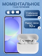 УЦЕНКА Наушники BYZ i5, беспроводные, вакуумные, ВТ 5.3, 30/200 мАч, белые - Фото 2