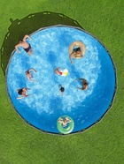 Бассейн каркасный Steel Pro Max, 549×132 см, фильтр-насос, лестница, тент, круглый, 561KC Bestway - Фото 13