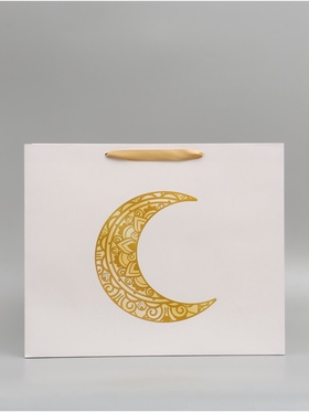 Пакет подарочный, упаковка на Рамадан «Священный праздник», XL 40×49×19 см