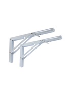 УЦЕНКА Кронштейн складной для столов и полок ТУНДРА, 2 шт., длина 300 мм, сталь, цвет белый - Фото 14