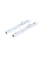 УЦЕНКА Кронштейн складной для столов и полок ТУНДРА, 2 шт., длина 300 мм, сталь, цвет белый - Фото 16