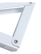 УЦЕНКА Кронштейн складной для столов и полок ТУНДРА, 2 шт., длина 300 мм, сталь, цвет белый - Фото 24
