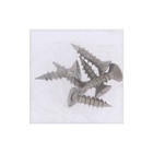 УЦЕНКА Кронштейн складной для столов и полок ТУНДРА, 2 шт., длина 300 мм, сталь, цвет белый - Фото 6