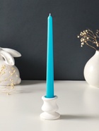 Набор свечей античных, 2,3х 24,5 см, 5 ч, 55 г, 2 штуки, синий - фото 68181298