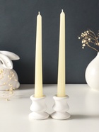 Набор свечей античных, 2,3х 24,5 см, 5 ч, 55 г, 2 штуки, слоновая кость - фото 68181301