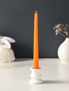 Набор свечей античных, 2,3х 24,5 см, 5 ч, 55 г, 4 штуки, оранжевый - фото 68181322