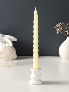 Набор свечей витых, 2,3х 24,5 см, 5 ч, 50 г, 2 штуки, слоновая кость - фото 68181349