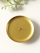 Подсвечник "Чашка на подставке" 10 см, золото - фото 68181416