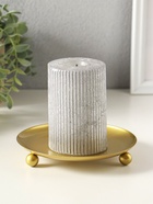 Подсвечник "Чашка на шариках" 14 см, золото - фото 68181424