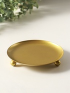 Подсвечник "Чашка на шариках" 14 см, золото - фото 68181425