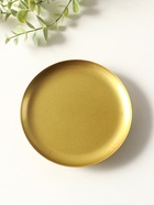 Металлический подсвечник плоский «Чашка на шариках» 14 см, под золото - Фото 4