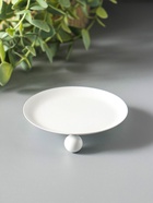 Подсвечник "Чашка на шариках" на 1 свечу, 9 см, белый - фото 68181434