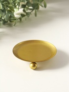 Подсвечник "Чашка на шариках" на 1 свечу, 9 см, золото - фото 68181438