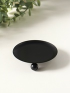 Подсвечник "Чашка на шариках" на 1 свечу, 9 см, черный - фото 68181442