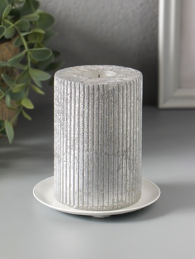 Подсвечник "Чашка" на 1 свечу, 10 см, белый