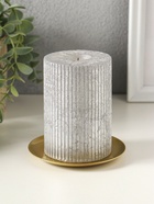 Подсвечник "Чашка" на 1 свечу, 10 см, золото - фото 68181447