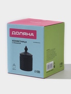 УЦЕНКА Конфетница с крышкой "Малифисента" 550 мл 10,5х10,5х18 см - Фото 5