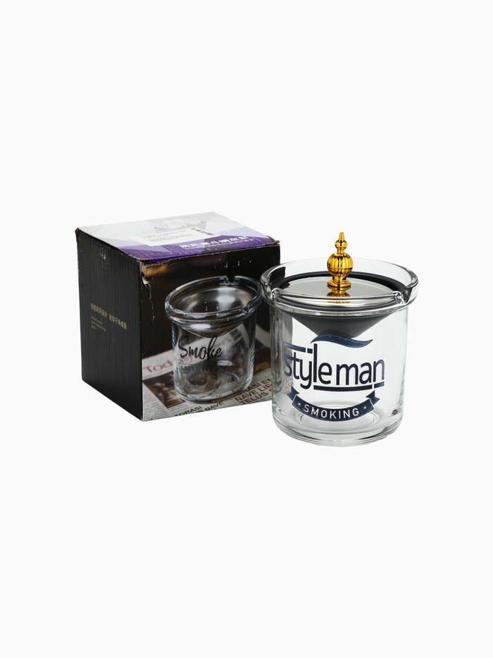 УЦЕНКА Пепельница для дома бездымная Styleman, для сигарет и стиков - Фото 1