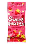 Леденец фигурный Sweet Ness флоупак Sweet Hearts со вкусом земляники, 30 г - Фото 1