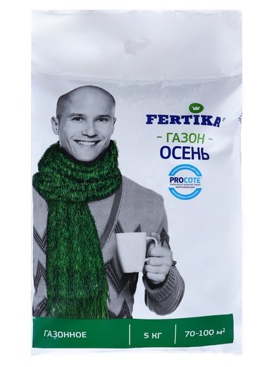 Удобрение для газона "Фертика" Осень 5 кг
