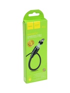 УЦЕНКА Кабель Hoco X52, microUSB - USB, магнитный разъем, только зарядка, 2.4 А, 1 м, чёрный 76869 10985219