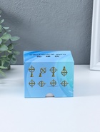 Гироскоп металлический самобалансирующийся на подставке «Маятник - антистресс настольный», чёрный, 7×7×13.2 см - фото 68976014