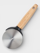 Нож для пиццы Magistro, 20×8×3 см, нержавеющая сталь, ручка каучук, бежевая, чёрная - фото 809459710