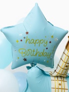 Воздушные шары «Голубая гитара», фольга, латекс, набор 12 шт. - Фото 5