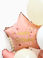 Воздушные шары «Розовая гитара», фольга, латекс, набор 12 шт. - фото 120956482