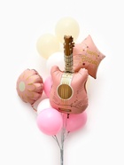 Воздушные шары «Розовая гитара», фольга, латекс, набор 12 шт. - Фото 8