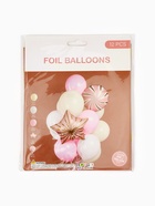 Воздушные шары «Розовые грани», фольга, латекс, набор 12 шт. - Фото 8