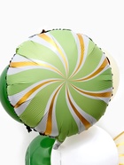 Воздушные шары «Зелёные грани», фольга, латекс, набор 12 шт. - Фото 5