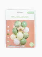 Воздушные шары «Зелёные грани», фольга, латекс, набор 12 шт. - Фото 10