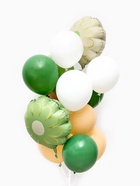 Воздушные шары «Капибара с ромашкой», фольга, латекс, набор 12 шт. - фото 120956491