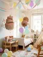 Воздушные шары «Розовый тортик», фольга, латекс, набор 12 шт. - Фото 15