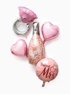 Воздушные шары фольгированные «Девичник», набор 5 шт. - Фото 2