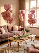 Воздушные шары фольгированные «Девичник», набор 5 шт. - Фото 16